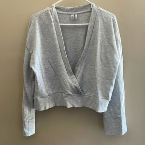 Zella Grey Athletic Sweater